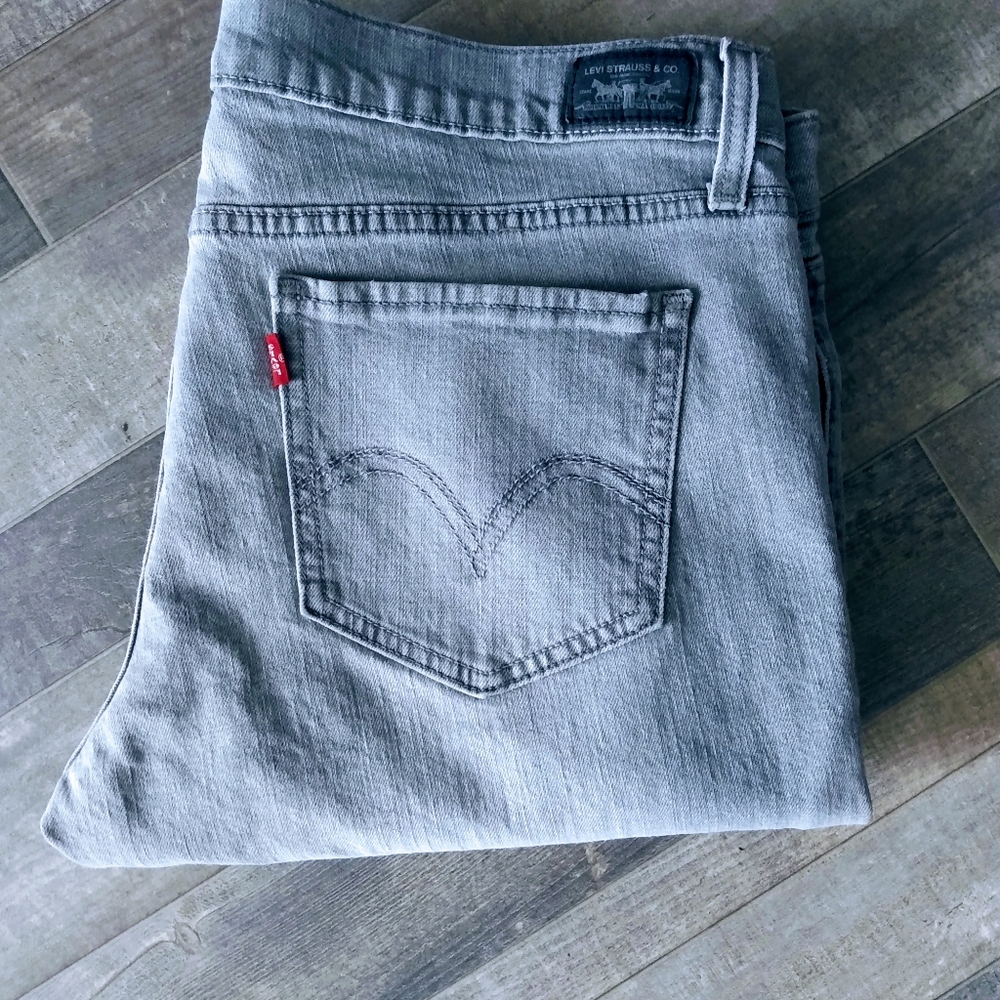 Levi's 524 Superlow Skinny Jeans Grey